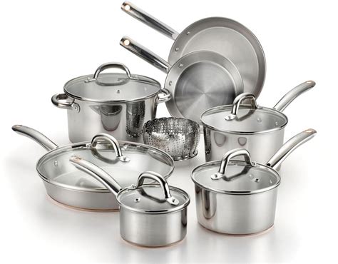 used stainless copper bottom cookware.